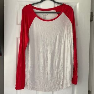 Long sleeve american eagle baseball tee